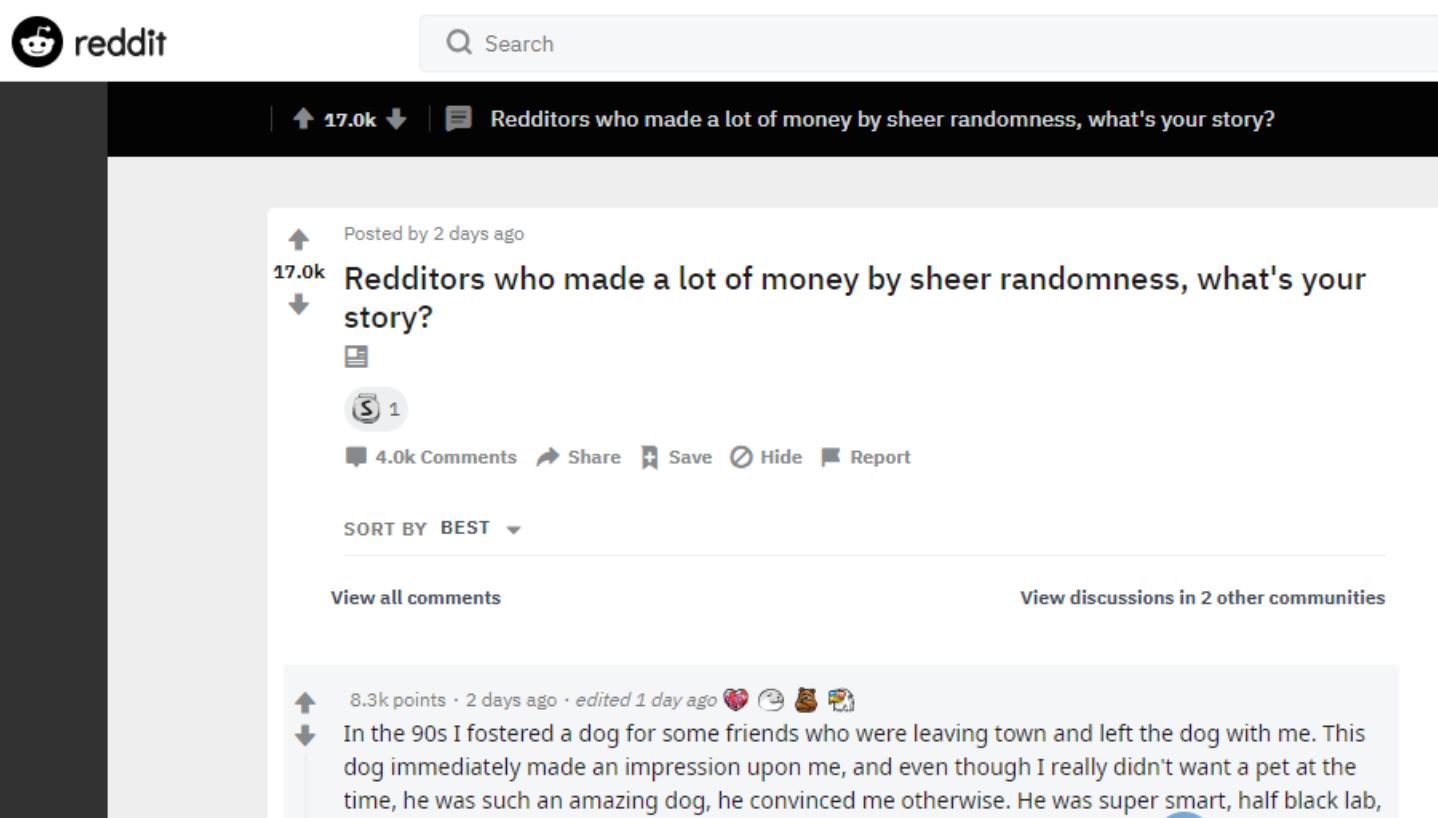 330萬元的域名wisdom.com，竟來自一只寵物狗的激發？