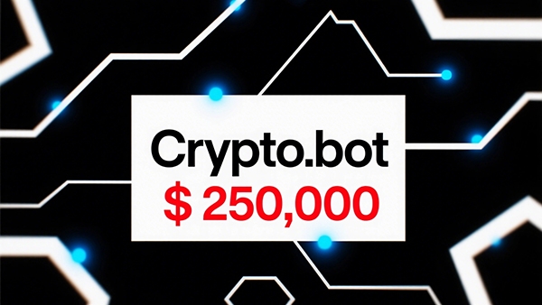 Crypto.bot以25萬美元成交，刷新 .bot 后綴歷史最高價記錄