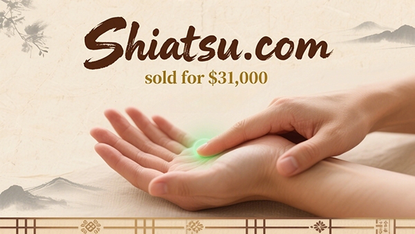 Shiatsu.com 以 31,000 美元成交，健康類英文單詞域名持續(xù)受青睞