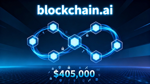 區塊鏈×AI點燃域名市場：Blockchain.ai以40.5萬美元高價成交