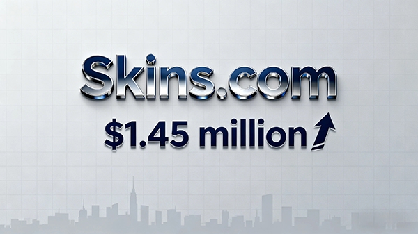 “皮膚”專屬域名 Skins.com 以超145萬美元高價成交!