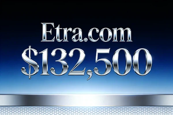 Etra.com以132,500美元成交!短字符.com域名價值再凸顯