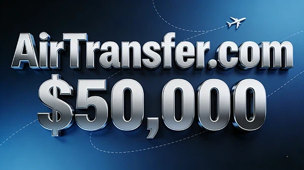 AirTransfer.com以5萬美元成交！精準適配跨境空運全場景