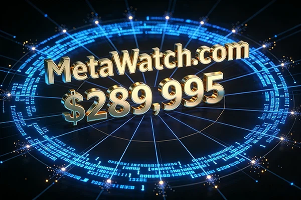 元宇宙 + 智能穿戴雙buff！MetaWatch.com高價成交，指引域名布局新方向