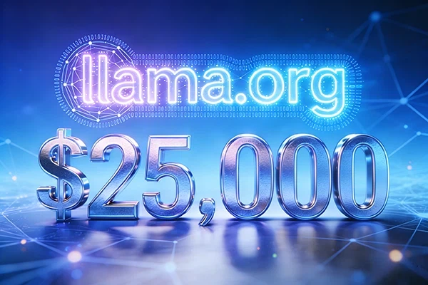 AI域名再掀熱潮：llama.org以2.5萬美元成交，直指 Meta 開源生態