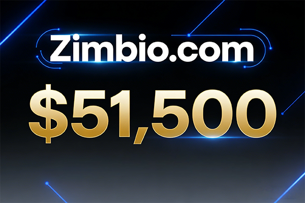 Zimbio.com以51,500美元成交，多領域適配性凸顯優質域名商業價值