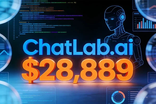 AI域名熱潮再續！ChatLab.ai以28,889美元成交!