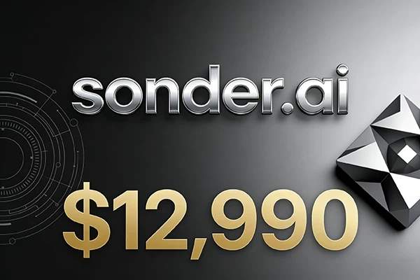 sonder.ai以12,990美元成交，情感向AI域名成細(xì)分市場(chǎng)新寵