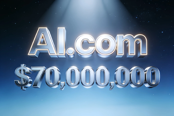 炸了！AI.com以7000萬(wàn)美元天價(jià)交易！刷新全球域名交易紀(jì)錄