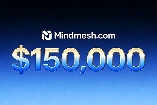 15萬美元成交！Mindmesh.com精準適配AI與協作賽道，數字資產價值凸顯