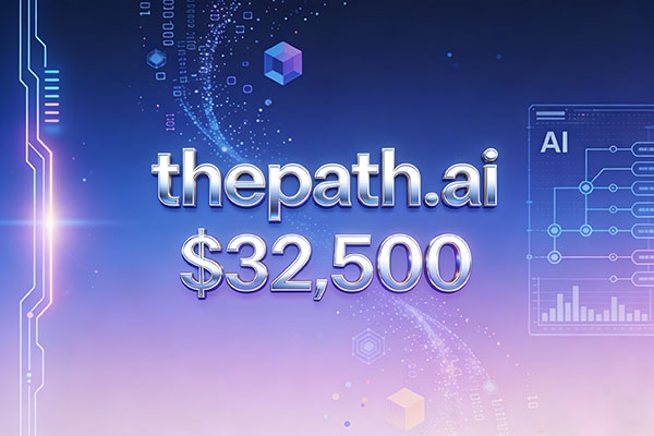 AI域名持續升溫：thepath.ai以32,500美元成交，解鎖多領域應用潛力