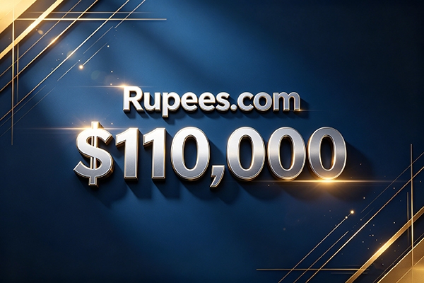 Rupees.com以11萬美元成交！貨幣類域名成金融領域投資新風口