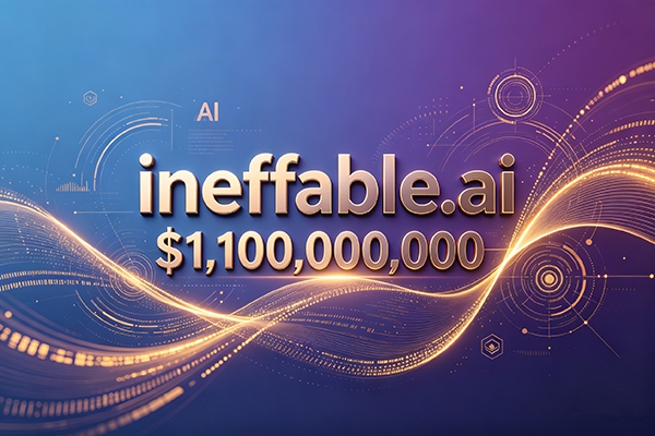 歐洲史上最大種子輪誕生：Ineffable Intelligence 11億美元融資背后，.ai域名成AI創業標配