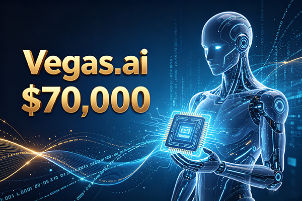 Vegas.ai 以70,000美元成交！AI域名市場持續火熱，拉斯維加斯與智能科技完美融合