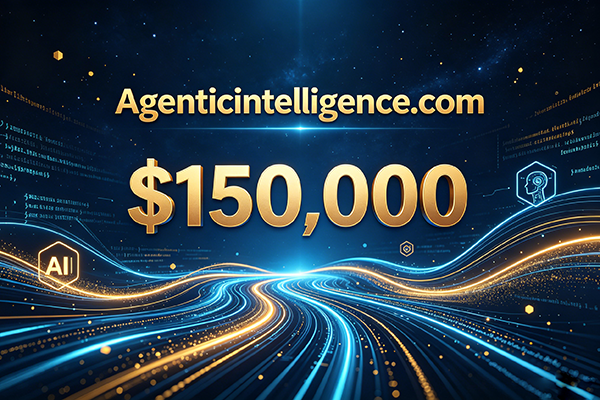 15萬美元全款成交！AgenticIntelligence.com引爆AI智能體域名新行情