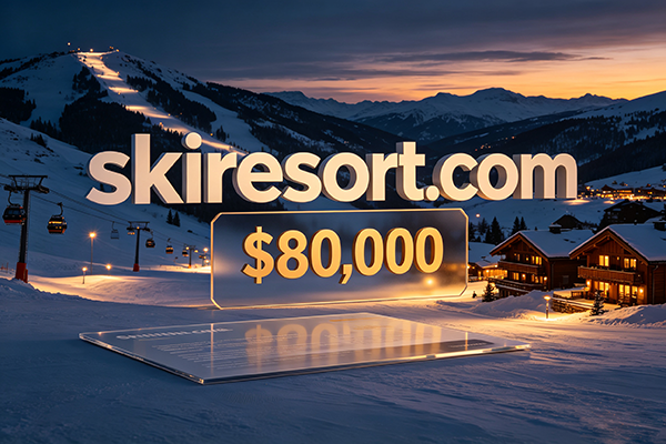 skiresort.com以8萬(wàn)美元成交!滑雪賽道核心關(guān)鍵詞域名迎來(lái)終端出手