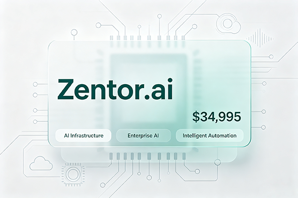 Zentor.ai 以 $34,995 完成交易