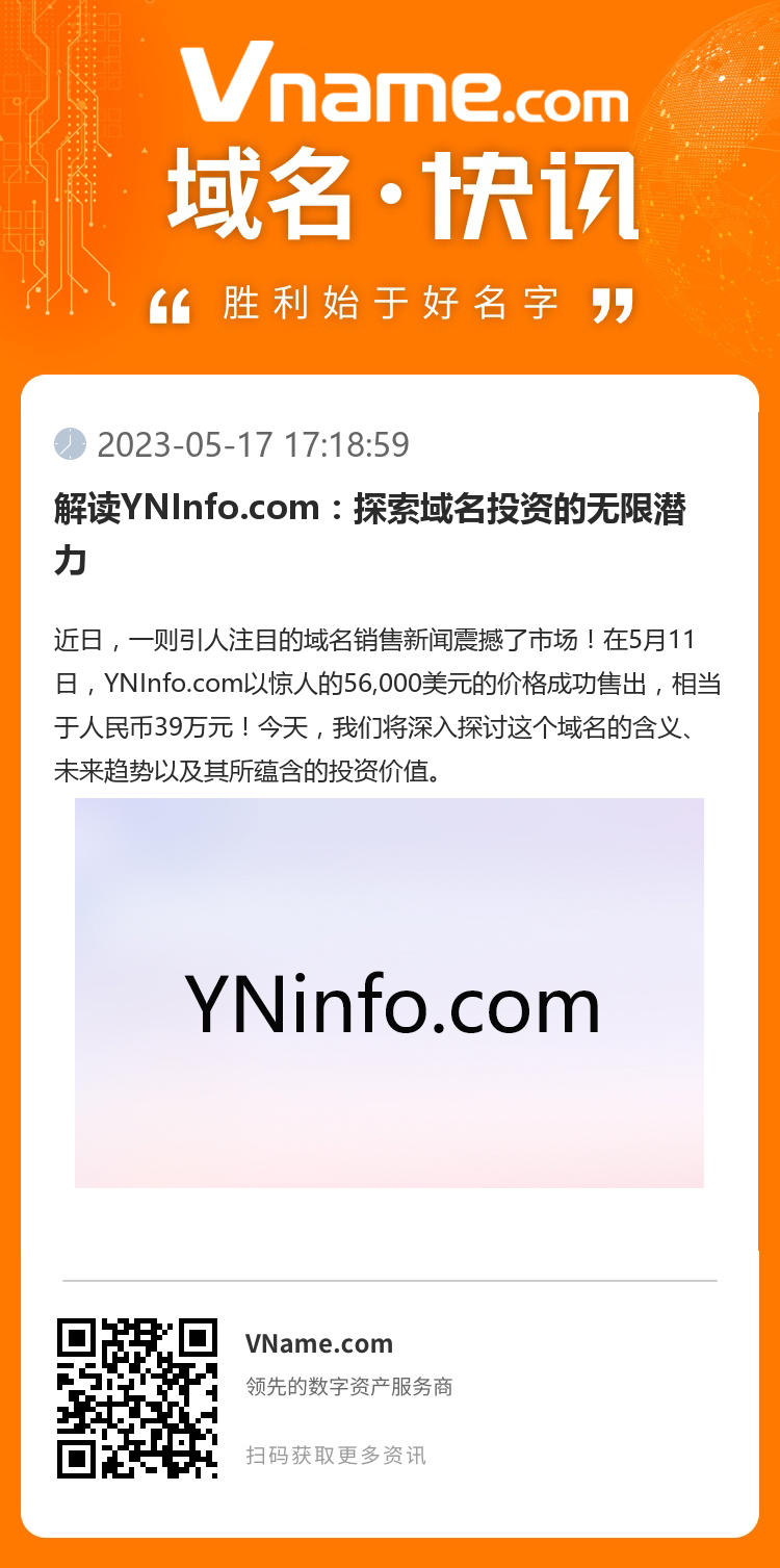 解讀YNInfo.com：探索域名投資的無限潛力