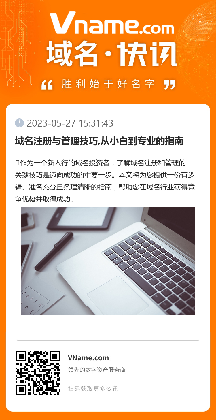 域名注冊與管理技巧,從小白到專業的指南
