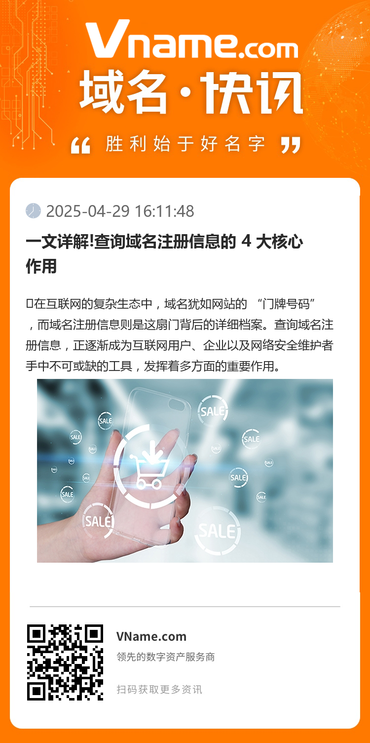一文詳解!查詢(xún)域名注冊(cè)信息的 4 大核心作用