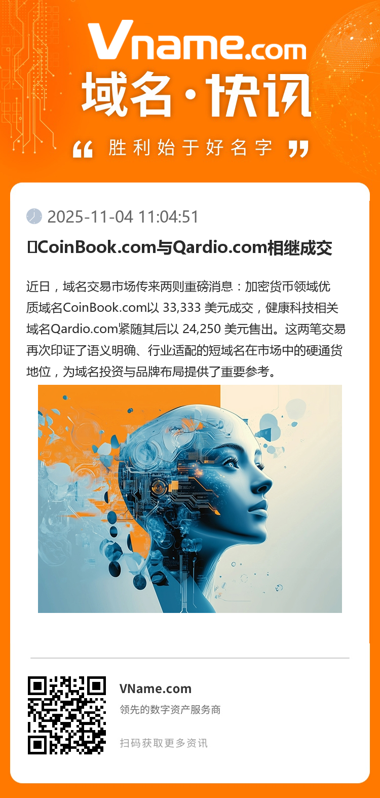 ?CoinBook.com與Qardio.com相繼成交
